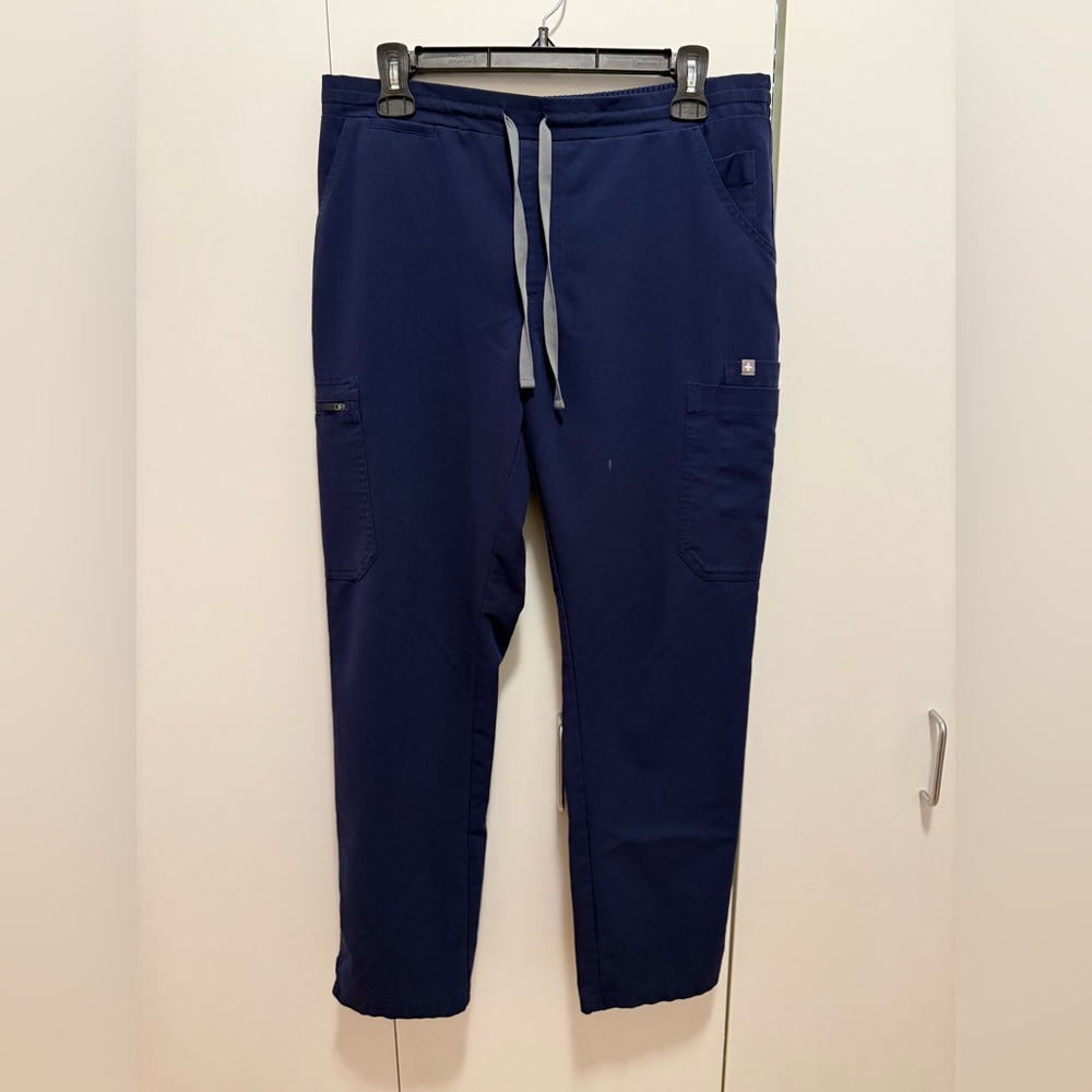 Figs Technical Collection Navy Scrub Pants